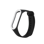 Para Xiaomi 3 Gera??o de duas cores Intelligent substitui??o Wrist Band Preto e Branco Preto e Branco