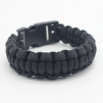 Parachute Cord Survival Pulseira com Emergência Caminhadas Paracord Pulseira Buckle Kit Rope Pulseira pulseira paracord