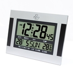 Parede digital de secretária Relógio Despertador com termômetro e calendário Ecrã LCD H110