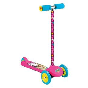 Patinete Barbie Fabuloso 3 Rodas - Fun Toys