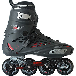 Patins Roces X35 Preto e Vermelho