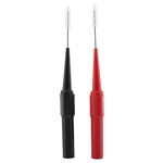 2Pc*Insulation Piercing Needle Non-destructive Test Probes Tool Red&Black 4mm