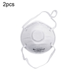 2Pcs FFP2 Anti-Bactérias PM2.5 Haze Droplet Máscara Protetora Para A Boca Para Adultos