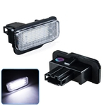2Pcs / Set Carro luzes LED License Plate para Benz W203 5D / W211 / W219 / R171