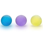 3 Pcs silicone Exercício Mão Balls Kit Squeeze Estresse bolas alívio para Formação de Mão, Fisioterapia, Reabilitação Lesões