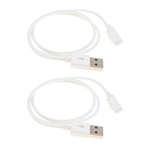 2 Pcs USB 2.0 A 4 PIN Cabo De Carregador De Cabo Magnético Para Pulseira De Relógio Inteligente