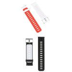 2 Peças 22mm Alternate Silicone Pulseira De Relógio Pulseira Para Amazfit