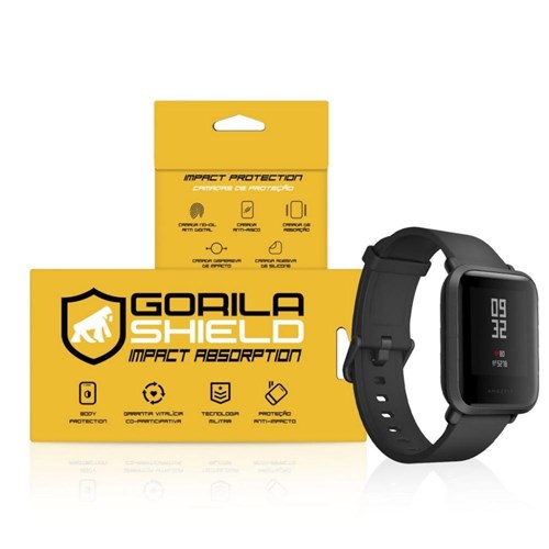 Película Nano Gel Dupla para Smartwatch Xiaomi Amazfit Bip A1608 - Gorila Shield