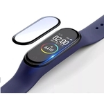 Película Protetora Para Mi Band 3 ou Mi Band 4 Incolor com Borda Preta