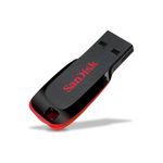 Pendrive Preto e Vermelho 32GB - Sandisk