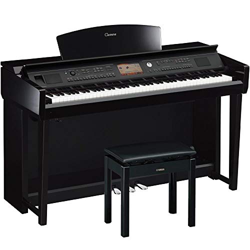 Piano Digital Yamaha Clavinova Cvp705 Pe Polished Ebony