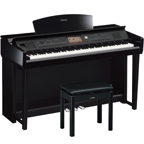 Piano Digital Yamaha Clavinova Cvp705 Polished Ebony