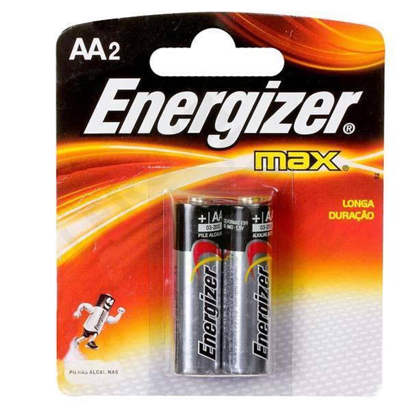 Pilha Alcalina Pequena AA Pct/2 Unidades - Energizer