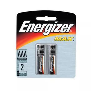 Pilha Palito Max Energizer com 2 Unidades