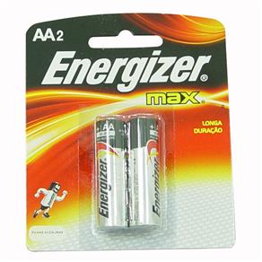 Pilhas Energizer Max Aa2 Alcalínas