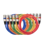 3Pin Xlr cabo masculino para feminino M / F Cabo de ¨¢udio Cabo de ¨¢udio Multicolorful Canon