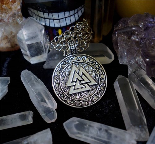 Pingente Medalhão Valknut