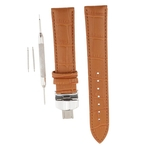 Pino de substituição de banda de pulseira de relógio de pulso de couro artificial 20 mm