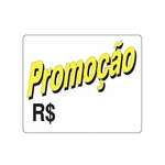 Placa Advertência Promoção Grande Unidade