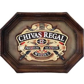 Placa de Parede em Resina - Decoração - Chivas