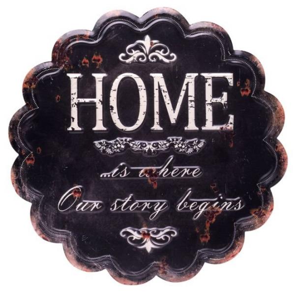 Placa Nuvem Home - 30cm X 30cm X 1cm - Trevisan Concept