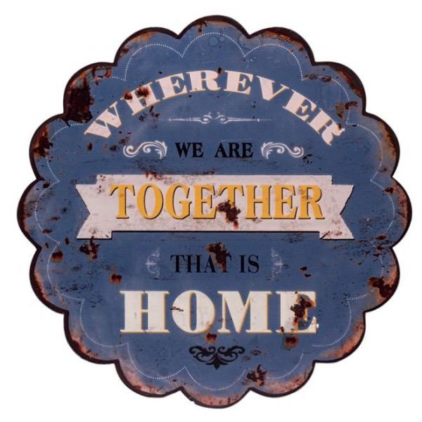 Placa Nuvem Together - 30cm X 30cm X 1cm - Trevisan Concept