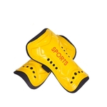 JIA Placa 2pcs Futebol Caneleira Pads Football Cuish com alça respirável Shinguard Leg Protector For Kids Adulto Outdoor equipment