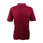 Polo Hugo Boss Masculina Side Logo Bordo