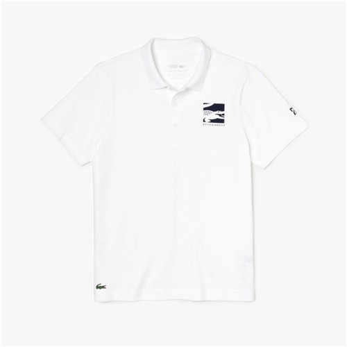 Polo Lacoste Sport Branco - Branco - Masculino - Dafiti