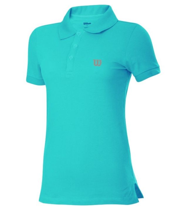 Polo Wilson Core Feminina Turquesa