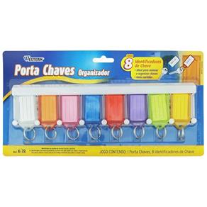 Porta Chaves Organizador com 8