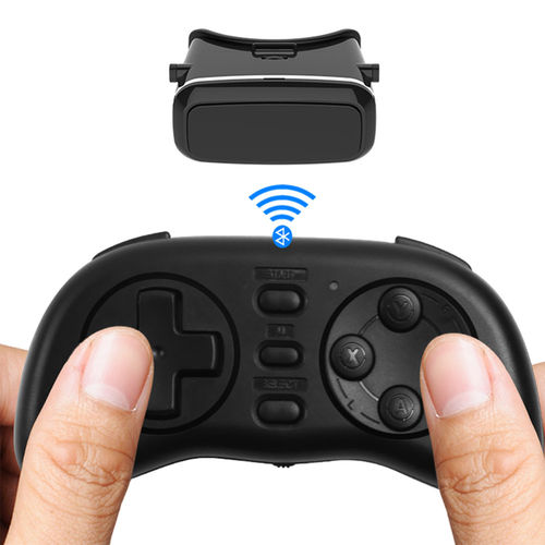 Portátil Handle sem fio Bluetooth Game Controller Mini Gamepad para iOS / Android / Windows