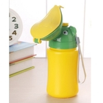 Portátil Kid Potty Urinol Sanita De Emergência Para Camping Car Travel Girl Verde