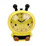Pouco Alarm Bee Estilo Doce Silencioso Relógio Moda Personalidade preguiçoso presente para as crianças Student Alarm Clock Perto Bed Necessary