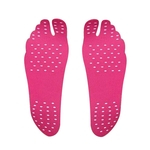 Praia Invisible Barefoot Soles Anti-Slip isolamento t¨¦rmico Pad P¨¦s Waterproof