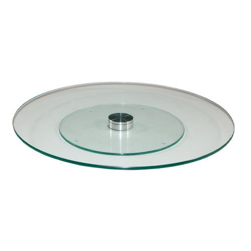 Prato Giratório de Mesa Decorativo Vidro 8mm Temperado 60cm