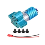 Prémio Novo 370 Brushed Motor com Alloy dissipador de calor Gear Box Set para WPL Henglong C14 C24 B14 B24 B16 B36 4x4 6x6 atualizado Parts