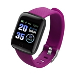 Pressão D13 relógio inteligente Homens Sangue Waterproof 116 Smartwatch Mulheres monitor de freqüência cardíaca de fitness relógio esporte para IOS Android