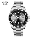 Black, green, blue and Water Ghost popular leisure calendar waterproof steel band quartz watch men's watch non mechanical watch s526