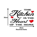 Provérbios elegante removível Inglês Quote Recados Etiqueta para Family Kitchen Bedroom Home Decor