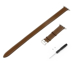 38MM moda Duplo Couro C¨ªrculo substitui??o Leather Watch Strap Belt