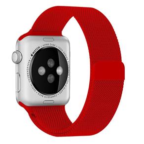 Pulseira Apple Watch Iwatch Milanese Loop Magnetica 42-38mm - Vermelha - 42mm
