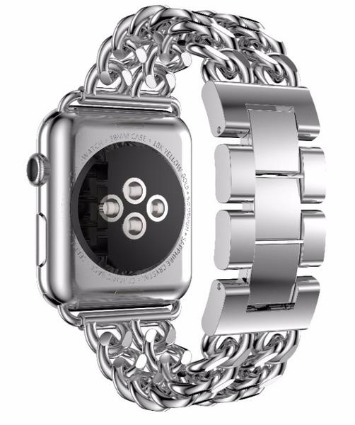 Pulseira de Aço Trançado para Apple Watch 42/44mm - Prata - Jetech