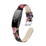 HAO Pulseira de couro pulseira de pulso Belt Inspire Pure impressão a cores para Fitbit Inspire HR Fitbit and accessories