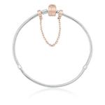 Pulseira De Prata 18cm Para Berloques