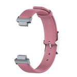 Pulseira De Pulseira De Relógio De Couro Genuíno Ultrafina Para Fitbit Inspire / Inspire HR