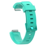 Pulseira De Pulseira De Relógio De Silicone Macio De Cor Sólida Para Fitbit Inspire / Inspire HR