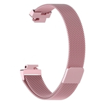 Pulseira De Relógio Bluelans Pulseira De Relógio De Malha Fina Magnética De Aço Inoxidável Correia De Pulso Para Fitbit Inspire HR