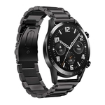 Pulseira de relógio de aço inoxidável de 22 mm Substituição da pulseira de pulseira Compatível com HUAWEI WATCH GT2 46 mm / HONRA MagicWatch2 46 mm / HONOR MagicWatch