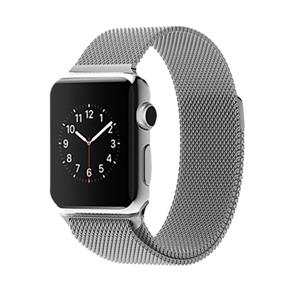 Pulseira de Relógio de Aço Inoxidável para Apple Watch 42mm (Prateado)